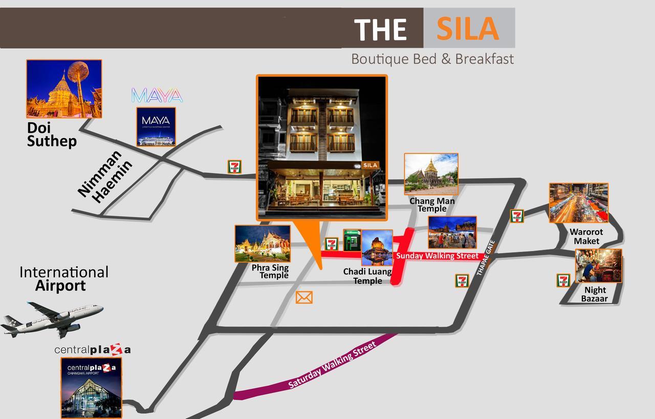 The Sila Boutique Bed & Breakfast Chiang Mai Exteriör bild